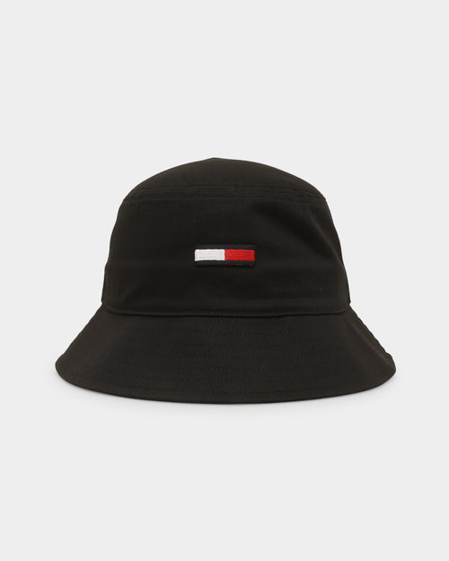 Tommy Hilfiger Flag Bucket Hat Black
