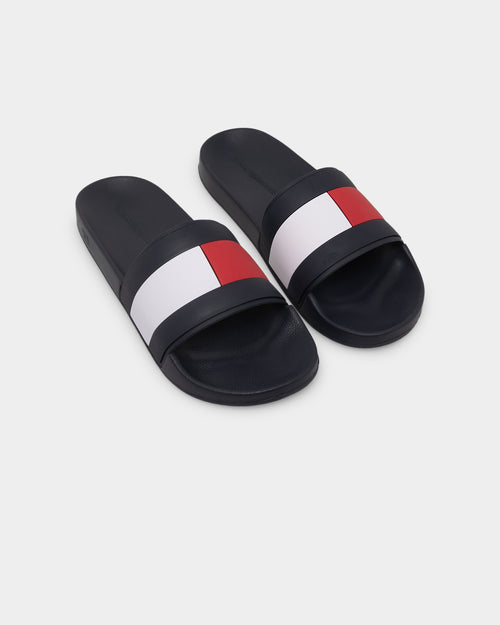 Tommy Jeans Essential Flag Pool Slides Desert Sky