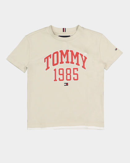 Tommy Hilfiger Kids' Tommy Varsity T-Shirt Beige