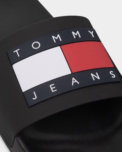 Tommy Jeans Essential Pool Slide Black
