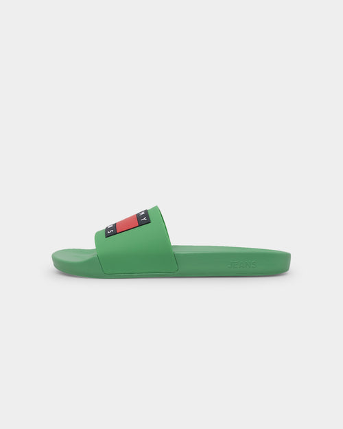 Tommy Jeans Essential Pool Slide Coastal Green