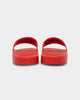 Tommy Jeans Essential Contoured Pool Slides Deep Crimson