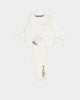Tommy Hilfiger Kids' Baby Fun Logo Crewneck Set White