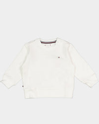 Tommy Hilfiger Kids' Baby Fun Logo Crewneck Set White