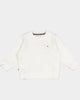 Tommy Hilfiger Kids' Baby Fun Logo Crewneck Set White