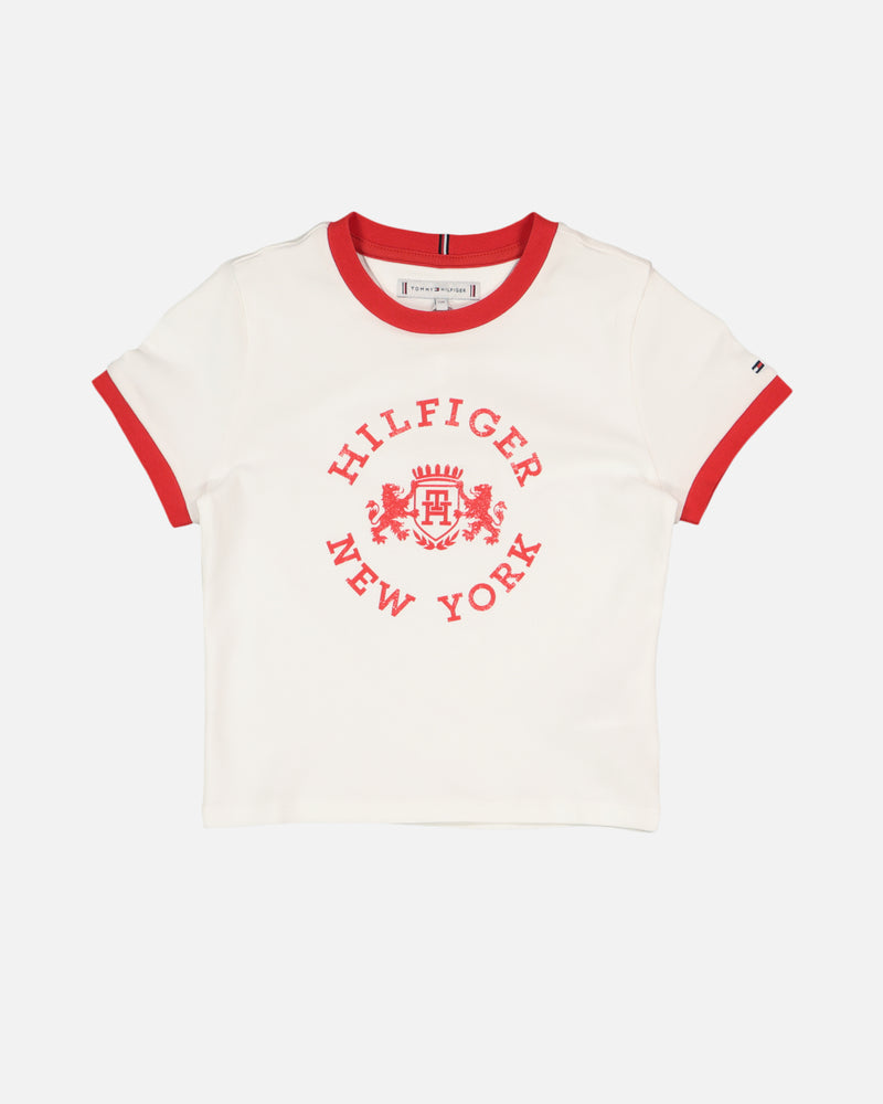 Tommy Hilfiger Kids' Crest T-Shirt White