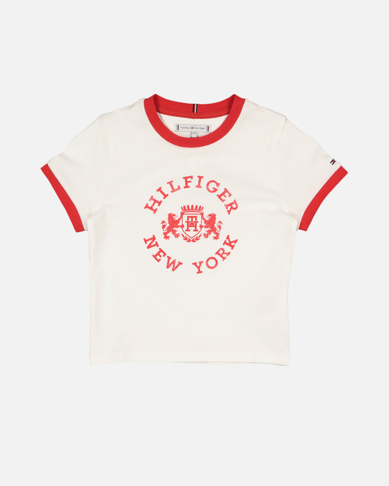 Tommy Hilfiger Kids' Crest T-Shirt White