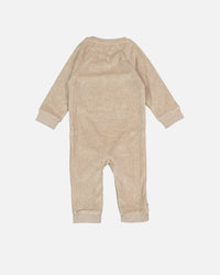 Tommy Hilfiger Infants' Baby Curved Monotype Coverall Merino Melange