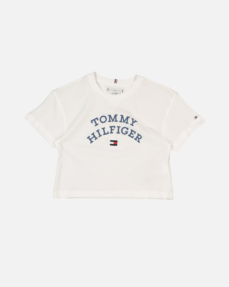 Tommy Hilfiger Kids' Flag T-Shirt White