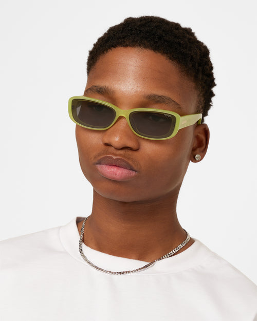 Nuqe Jean Sunglasses Lime/Black