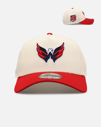New Era Washington Capitals 'Team Color Visor' 9FORTY A-Frame Snapback Chrome/Official Team Color