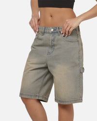 Carre Carpenter Jorts Sunfade Grey