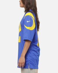 Nike Los Angeles Rams Puka Nacua #12 Home Game NFL Jersey Official Team Colours
