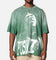 Pusha T Pusha T Hem Vintage T-Shirt Washed Green