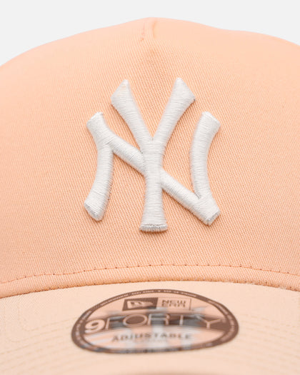 New Era New York Yankees 'Peaches' 9FORTY A-Frame Snapback Peach