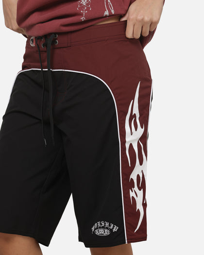 Worship Primal Long Boardshorts Black Port