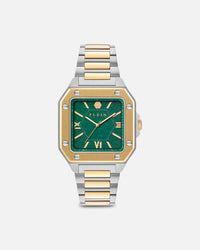 Philipp Plein Edge 42MM Two-Tone Bracelet Watch Silver/Gold