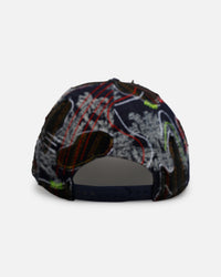 New Era San Francisco 49ers 'Running Stitch' 9FORTY A-Frame Snapback Multi