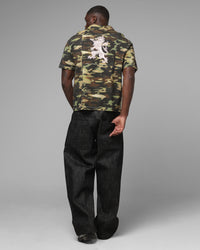 Loiter Unity Polo T-Shirt Camo