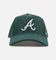 47 Brand Atlanta Braves 'Apollo Cord Dark Green' 47 Offside Snapback Dark Green