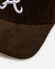 New Era Atlanta Braves 'Cord Tones' 9FORTY A-Frame Snapback Walnut