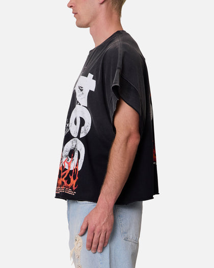 MNML Ritual Cut Off T-Shirt Black