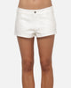 Ed Hardy Women's Butterfly Denim Shorts White