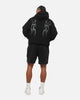Saint Morta Consortium Boxy Hoodie Black