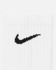 Nike Everday Cotton Cushioned Crew Socks 6 Pack White/Black