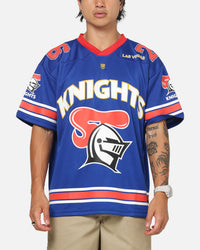 Bleacher Athletic Newcastle Knights NRL Vegas Round 2026 Jersey Blue