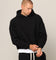 Carré Blanc Oversized Hoodie Black
