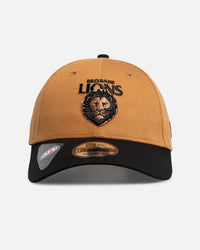 New Era Brisbane Lions 'AFL 2026' 9FORTY Strapback Med Beige