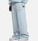 Ed Hardy Cyber Rhinestone Track Pants Light Blue