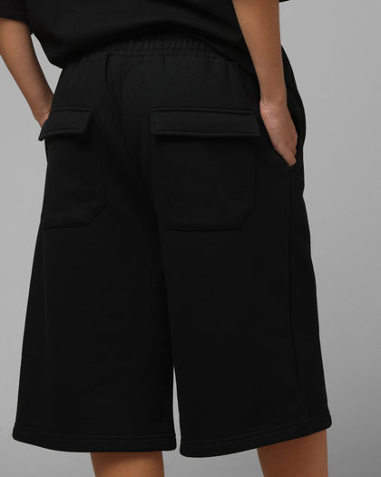 Loiter Hybrid Premium Shorts Black/Leopard