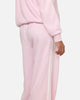 Adidas Women's Mohair Firebird Track Pants Clear Pink