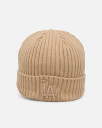 New Era Los Angeles Dodgers 'Color Pack' Beanie Tan