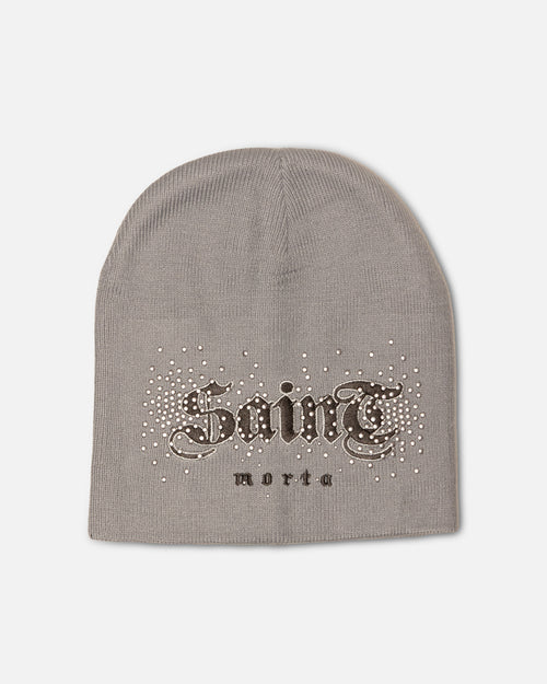 Saint Morta Medievil Skully Beanie Charcoal