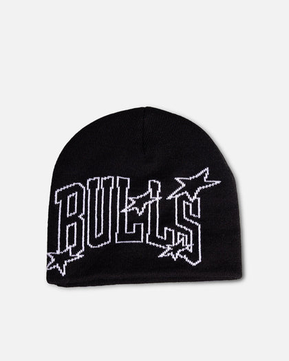 Mitchell & Ness Chicago Bulls Outer Limits Skull Beanie Black