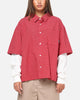 Carre Archive Layered Shirt Red Plaid