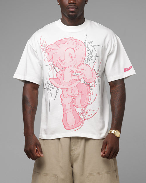 Loiter x Sonic Amy T-Shirt Off White