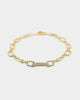 Raising Hell Women's Thick Link Chain Iced Gold