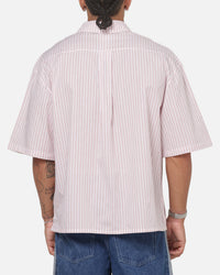 Adidas Originals Poplin AOA Button Up Shirt Red