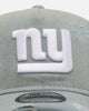 New Era New York Giants 'Distressed Denim' 9FORTY A-Frame Snapback Light Wash Denim