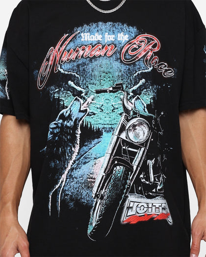 Loiter Midnight Route T-Shirt Black