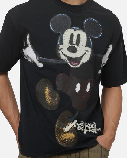 Carré X Mickey & Friends Big Head T-Shirt Vintage Black