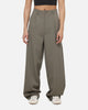 Carre Heritage Pleated Pants Sage Pinstripe