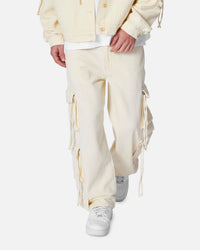 MNML Brushed Twill Cargo Pants Khaki