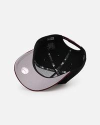 New Era Seattle Mariners 'Burgundy Hearts' 9FORTY A-Frame Snapback Black/Maroon