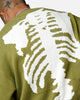 MNML Skeleton Knit Sweater Moss
