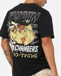 Wu Tang Clan Swarm T-Shirt True Black